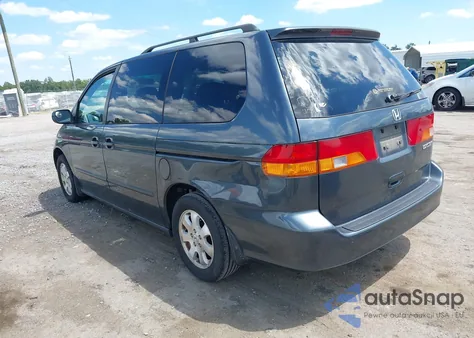 2004 Honda Odyssey Ex-L из США, поврежденный, VIN 5FNRL18964B108430